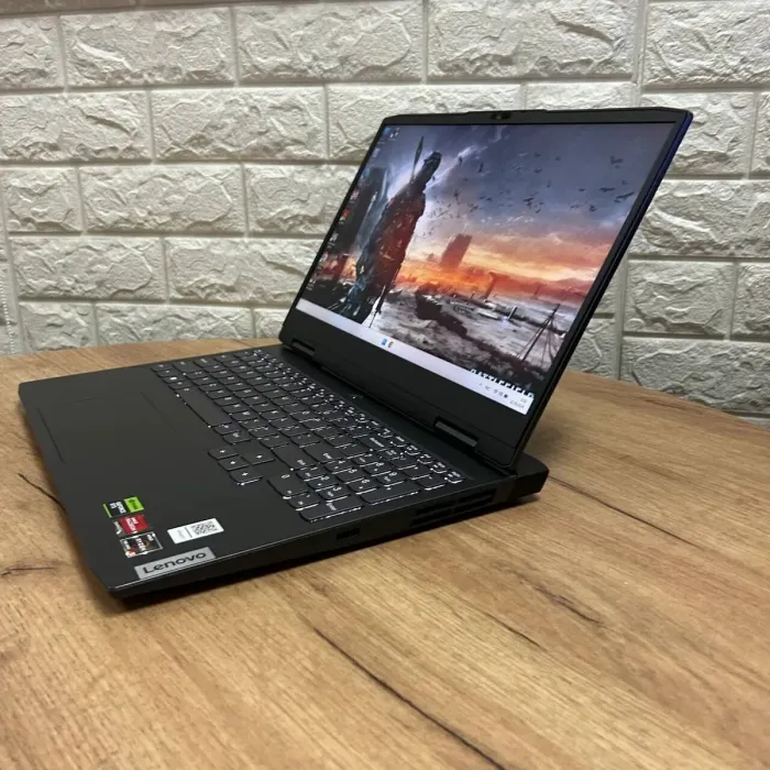 Ігровий ноутбук Lenovo IdeaPad Gaming 3 15ARH7 / 15.6" (1920x1080) IPS / AMD Ryzen 5 7535HS (6 (12) ядер по 3.3 - 4.55 GHz) / 8 GB DDR5 / 512 GB SSD / nVidia GeForce RTX 2050, 4 GB GDDR6, 64-bit / WebCam б/в - зображення 5