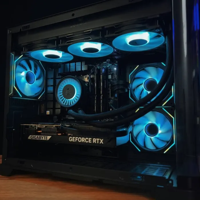 Збірка на замовлення: ігровий ПК GameMax Hype-M Black Tower / AMD Ryzen 7 7800X3D (8 (16) ядер по 4,2 - 5,0 ГГц) / 32 ГБ DDR5 / 1000 ГБ SSD M.2 / nVidia GeForce RTX 5070, 12 ГБ GDDR7, 192-bit / 750W - зображення 5