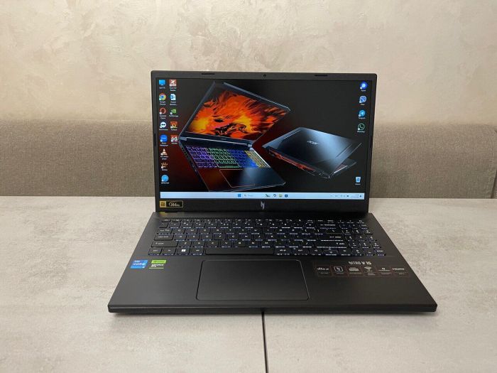 Ігровий ноутбук Acer Nitro ANV15-51-58A4 / 15,6" (1920x1080) IPS / Intel Core i5-13420H (8 (12) ядер по 3,4 - 4,6 ГГц) / 32 ГБ DDR5 / 512 ГБ SSD M.2 / nVidia GeForce RTX 4050, 6 ГБ GDDR6, 96-біт / Веб-камера б/в - зображення 2