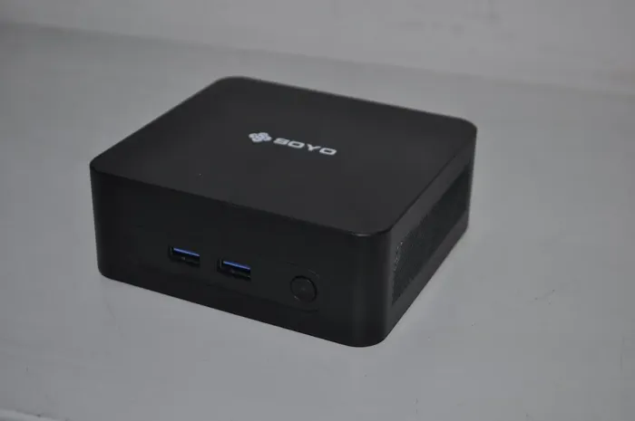 Неттоп Soyo M2 Plus Mini PC USFF / Intel N100 (4 ядра по 3.4 GHz) / 16 GB DDR4 / 512 GB SSD / Intel UHD Graphics / Wi-Fi, Bluetooth / Windows 11 - зображення 2