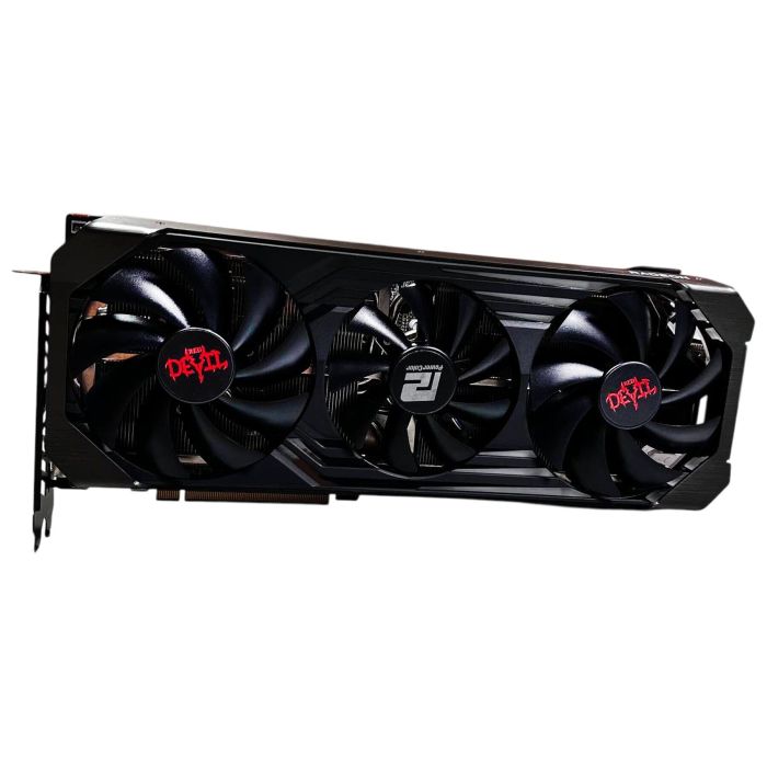 Дискретна відеокарта PowerColor Red Devil Radeon RX 6700 XT, 12 GB GDDR6, 192-bit / 1x HDMI, 3x DisplayPort / (AXRX 6700XT 12GBD6-3DHE/OC) б/в - зображення 1