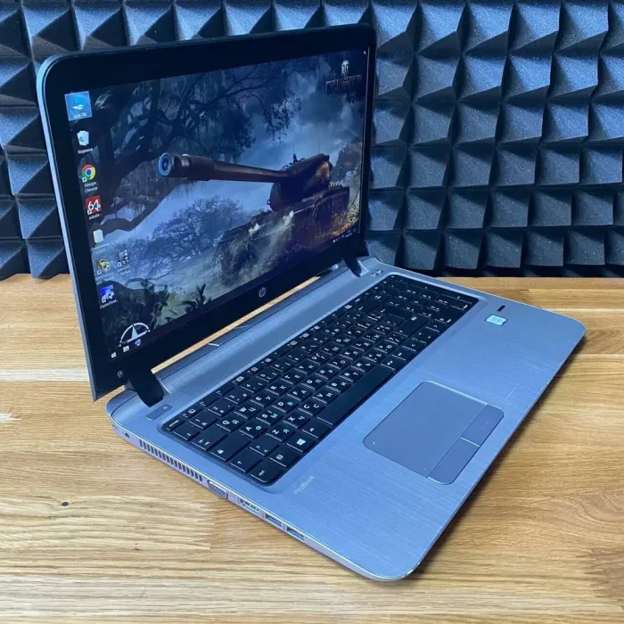 Ноутбук Б-клас HP ProBook 450 G3 / 15.6" (1920x1080) TN / Intel Core i5-6200U (2 (4) ядра по 2.3 - 2.8 GHz) / 16 GB DDR3 / 128 GB SSD / Intel HD Graphics 520 / WebCam б/в - зображення 4
