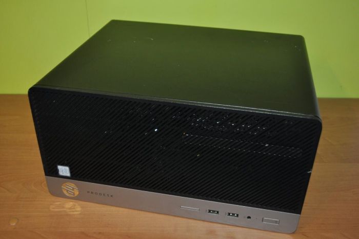 Комп'ютер HP ProDesk 400 G6 Tower / Intel Core i5-9500 (6 ядер по 3,0 - 4,4 ГГц) / 8 ГБ DDR4 / 128 ГБ SSD / Intel UHD Graphics 630 / DVD-ROM б/в - изображение 3