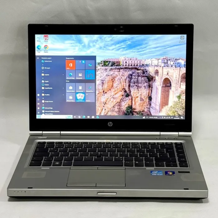 Ноутбук Б-клас HP EliteBook 8460p / 14" (1600x900) TN / Intel Core i5-2520M (2 (4) ядра по 2.5 - 3.2 GHz) / 8 GB DDR3 / 500 GB HDD / Intel HD Graphics 3000 / WebCam / DVD-ROM б/в - зображення 2