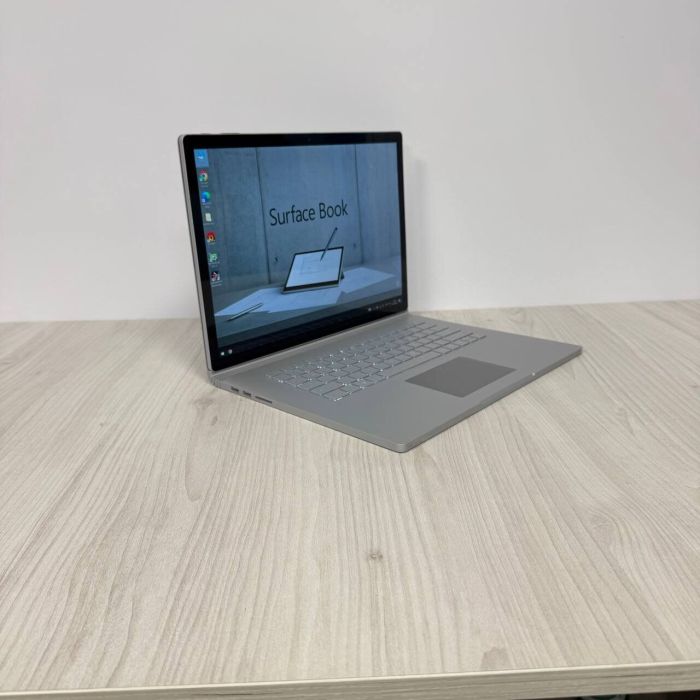 Ігровий ультрабук-трансформер Б-клас Microsoft Surface Book 3 / 15.0" (3240x2160) IPS Touch / Intel Core i7-1065G7 (4 (8) ядра по 1.3 - 3.9 GHz) / 32 GB DDR4 / 500 GB SSD NVMe / nVidia GeForce GTX 1660 Ti Max-Q, 6 GB GDDR6, 192-bit / WebCam б/в - зображення 4