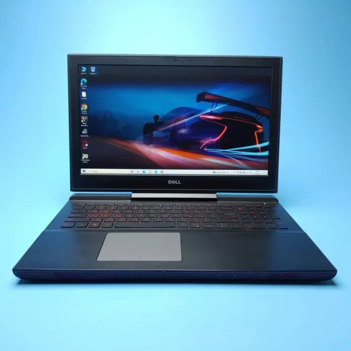 Ігровий ноутбук Б-клас Dell Inspiron 15 Gaming 7567/15.6" (1920x1080) TN/Intel Core i5-7300HQ (4 ядра по 2.5 - 3.5 GHz)   / 16 GB DDR4 / 500 GB SSD / nVidia GeForce GTX 1050, 4 GB GDDR5, 128-bit / WebCam / Win 10 Home б/в - зображення 2