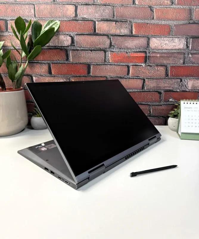 Ультрабук-трансформер Lenovo ThinkPad X1 Yoga Gen6 / 14" (1920x1080) IPS Touch / Intel Core i5-1145G7 (4 (8) ядра по 4.4 GHz) / 16 GB DDR4 / 256 GB SSD / Intel Iris Xe Graphics / WebCam / Стилус / Windows 10 Pro б/в - зображення 6