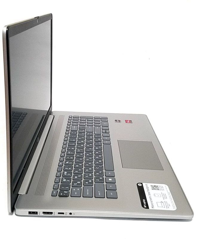 Ноутбук HP 17-cp2033dx / 17.3" (1600x900) TN / AMD Ryzen 3 7320U (4 (8) ядра по 2.4 - 4.1 GHz) / 8 GB DDR5 / 256 GB SSD / AMD Radeon 610M Graphics / WebCam / Win 11 Home б/в - зображення 3