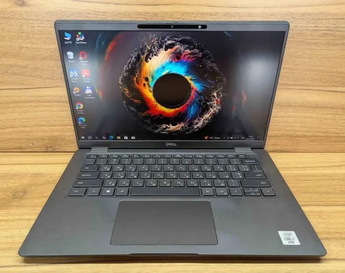 Ультрабук Dell Latitude 7410 / 14" (1920x1080) IPS / Intel Core i7-10610U (4 (8) ядра по 1.8 - 4.9 GHz) / 16 GB DDR4 / 480 GB SSD / Intel UHD Graphics / WebCam / Windows 10 б/в - зображення 2