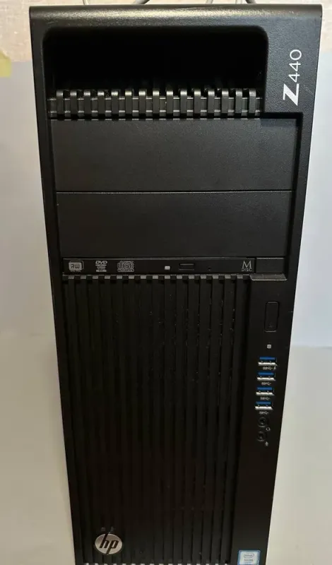 Робоча станція HP Z440 Workstation Tower / Intel Xeon E5-1650 V3 (6 (12) ядер по 3.5 - 3.8 GHz) / 16 GB DDR4 / 512 GB SSD / AMD FirePro W7100, 8 GB GDDR5, 256-bit б/в - зображення 2