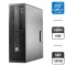 Комп'ютер Б-клас HP EliteDesk 800 G2 SFF / Intel Core i5-6500 (4 ядра по 3.2 - 3.6 GHz) / 8 GB DDR4 / 120 GB SSD / Intel HD Graphics 530 / DVD-ROM / Windows 11 Pro б/в
