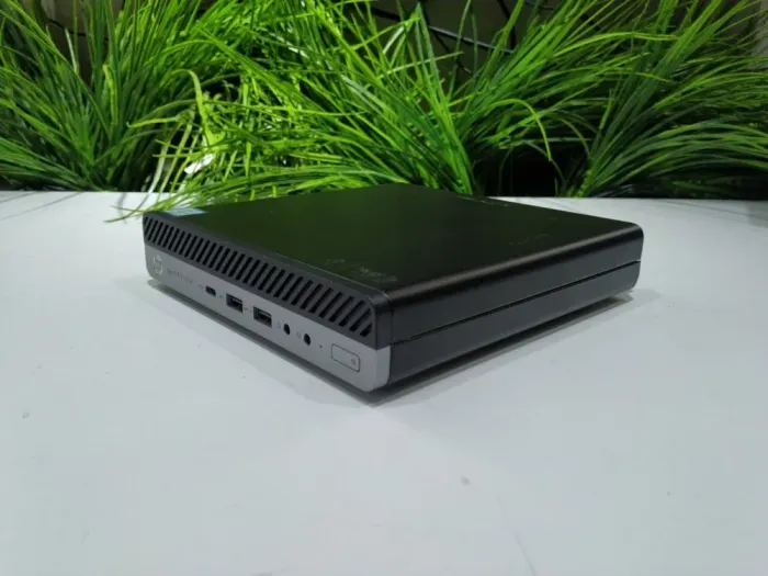 Неттоп HP EliteDesk 800 G5 USFF / Intel Core i5-9400T (6 ядер по 1.8 - 3.4 GHz) / 8 GB DDR4 / 120 GB SSD / Intel UHD Graphics 630 / DisplayPort б/в - зображення 4