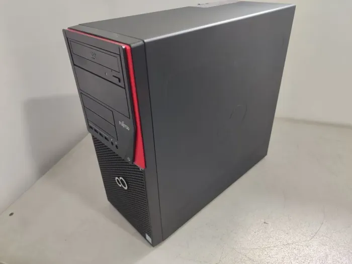Комплект ПК:  комп'ютер Fujitsu Esprimo P756 E90+ Tower / Intel Core i3-6100 (2 (4) ядра по 3.7 GHz) / 8 GB DDR4 / 128 GB SSD + 500 GB HDD / Intel HD Graphics 530 + Монітор Б-клас 22" (1680x1050) TN  б/в - зображення 4