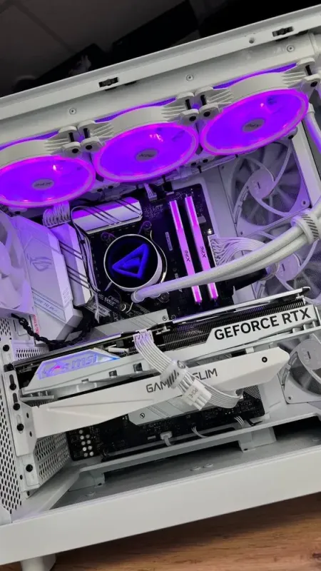 Збірка під замовлення: ігровий ПК NZXT H6 Flow White Tower / AMD Ryzen 7 5800XT (8 (16) ядер по 3.8 - 4.8 GHz) / 32 GB DDR4 / 2000 GB SSD M.2 / nVidia GeForce RTX 4060 Ti, 16 GB GDDR6, 128-bit / 750W - зображення 6