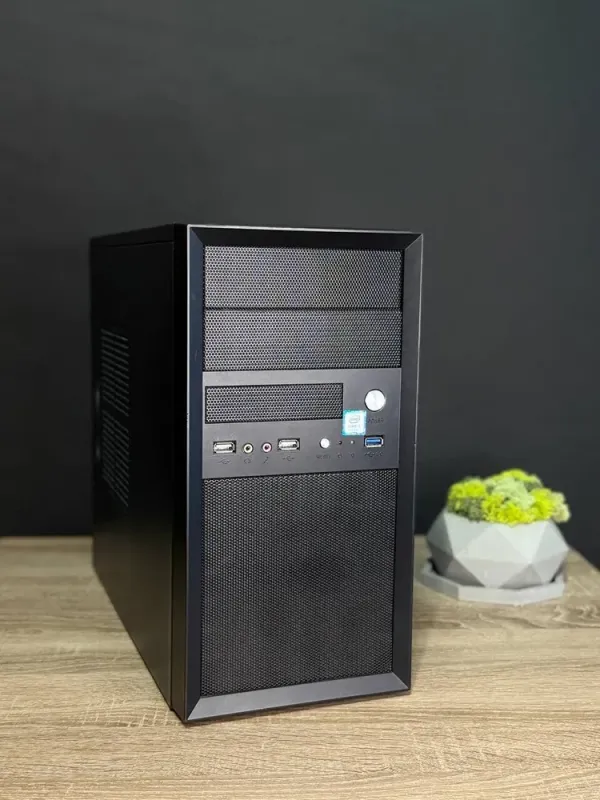 ПК Monos Pro Work Tower / Intel Core i5-8400 (6 ядер по 2.8 - 4.0 GHz) / 16 GB DDR4 / 256 GB SSD M.2 / Intel UHD Graphics 630 / Win 10 б/в - зображення 2