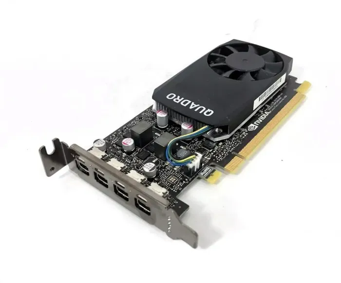 Дискретна відеокарта nVidia Quadro P620, 2 GB GDDR5, 128-bit / 4x miniDisplayPort / SFF б/в - зображення 2