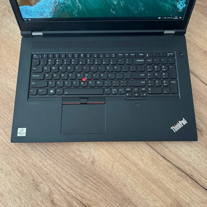 Мобільна робоча станція Lenovo ThinkPad P17 Gen 1 / 17.3" (1920x1080) IPS / Intel Core i5-10400H (4 (8) ядра по 2.6 - 4.6 GHz) / 16 GB DDR4 / 256 GB SSD NVMe / nVidia Quadro T1000, 4 GB DDR5, 128-bit / WebCam б/в - зображення 6