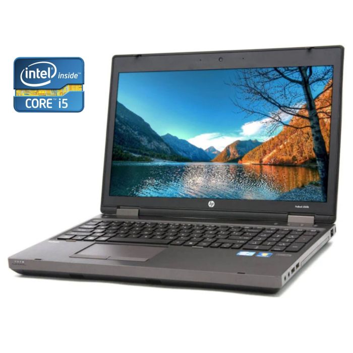 Ноутбук HP ProBook 6570b / 15.6" (1366x768) TN / Intel Core i5-3210M (2 (4) ядра по 2.5 - 3.1 GHz) / 8 GB DDR3 / 500 GB HDD / Intel HD Graphics 4000 / WebCam / DVD-ROM б/в - изображение 1