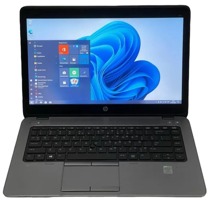 Ноутбук Б-клас HP EliteBook 840 G1 / 14" (1600x900) TN / Intel Core i5-4200U (2 (4) ядра по 1.6 - 2.6 GHz) / 8 GB DDR3 / 500 GB HDD / Intel HD Graphics 4400 / WebCam / Windows 10 Pro б/в - зображення 4