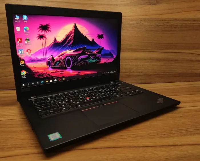 Ультрабук Б-клас Lenovo ThinkPad L480 / 14" (1920x1080) IPS / Intel Core i5-8350U (4 (8) ядра по 1.7 - 3.6 GHz) / 16 GB DDR4 / 480 GB SSD / Intel UHD Graphics 620 / WebCam / Windows 10 б/в - зображення 5
