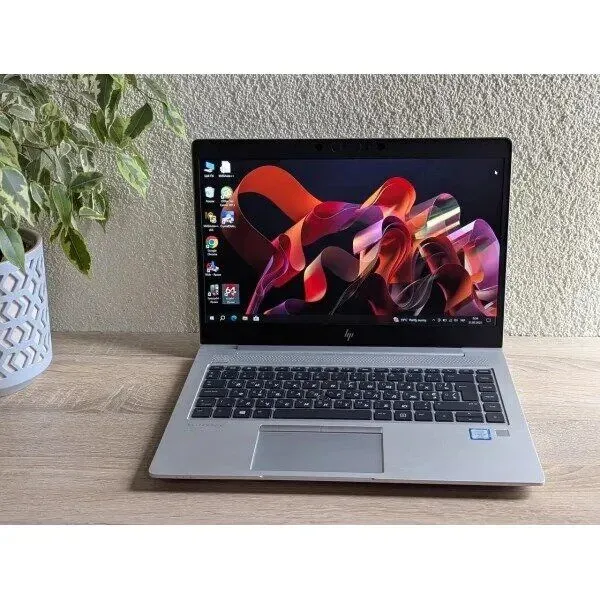 Ноутбук HP EliteBook 840 G6 / 14" (1920x1080) IPS / Intel Core i7-8665U (4 (8) ядра по 1.9 - 4.8 GHz) / 16 GB DDR4 / 256 GB SSD / Intel UHD Graphics 620 / WebCam б/в - зображення 2