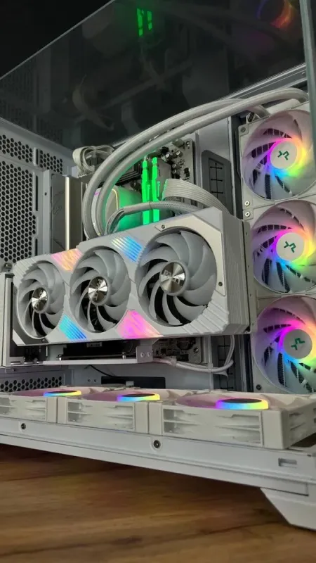 Збірка під замовлення: комп'ютер Lian Li O11 Tower / AMD Ryzen 7 7800X3D (8 (16) ядер по 4.2 - 5.0 GHz) / 32 GB DDR5 / 1000 GB SSD M.2 / nVidia GeForce RTX 4070 Ti Super, 16 GB GDDR6X, 256-bit / 850W - зображення 10