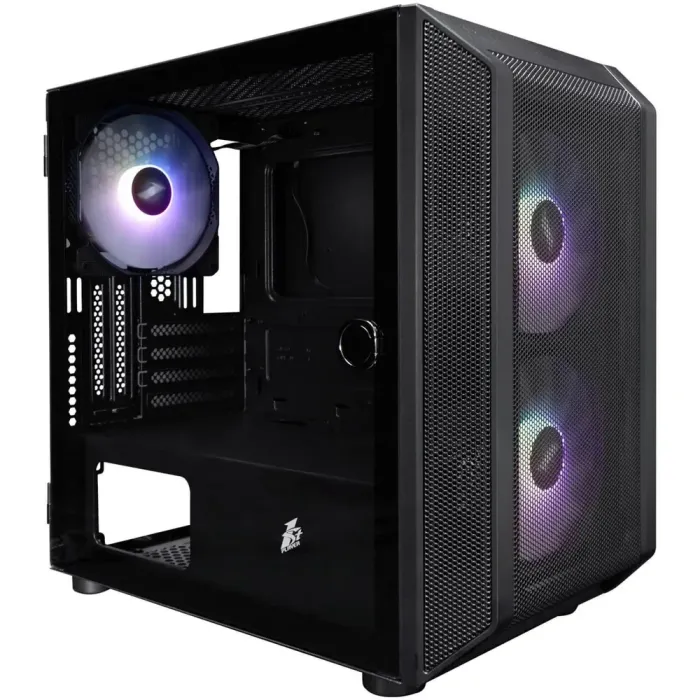 Ігровий ПК Forsage D3-BK-3F7-14 Black Tower / AMD Ryzen 5 5500 (6 (12) ядер по 3,6 - 4,2 ГГц) / 16 ГБ DDR4 / 240 ГБ SSD / nVidia GeForce GTX 1060, 6 ГБ GDDR5, 192-bit - зображення 2