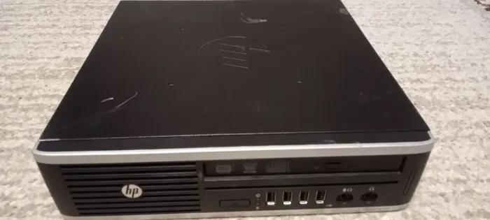 Неттоп Б-клас HP Compaq Elite 8300 USFF / Intel Core i5-3470S (4 ядра по 2.9 - 3.6 GHz) / 4 GB DDR3 / 120 GB SSD / Intel HD Graphics 2500 / DVD-RW б/в - зображення 2