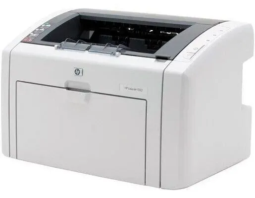 Принтер HP LaserJet 1022n / Лазерний монохромний друк / 1200 x 1200 dpi / A4 / 18 стор / хв / USB 2.0, Ethernet б/в - зображення 1