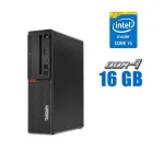 Комп'ютер Lenovo ThinkCentre M720s SFF / Intel Core i5-8400 (6 ядер по 2.8 - 4.0 GHz) / 16 GB DDR4 / 512 GB SSD / Intel UHD Graphics 630 б/в