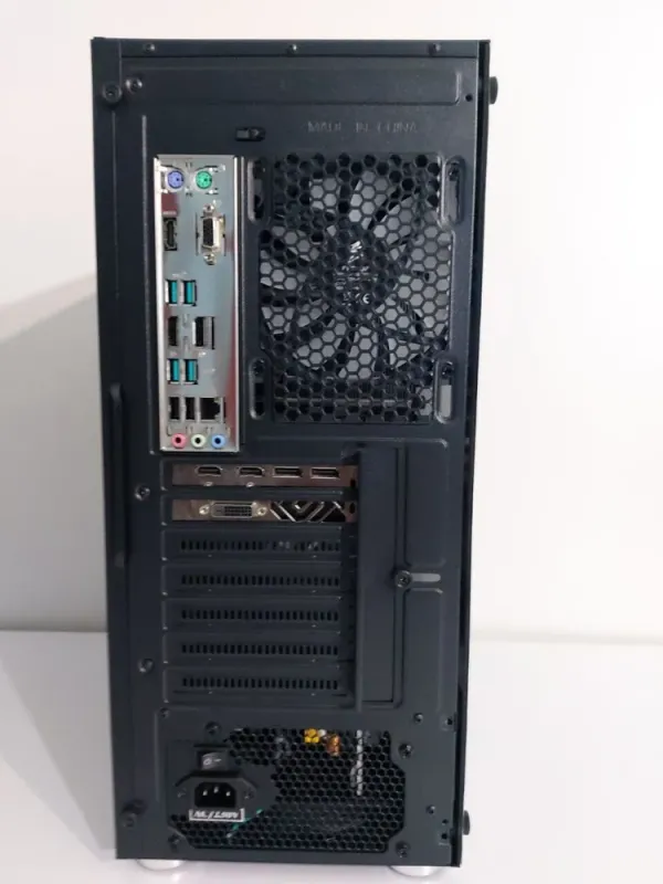 Ігровий ПК 1stPlayer FireBase X6 Tower / Intel Core i5-8500 (6 ядер по 3.0 - 4.1 GHz) / 16 GB DDR4 / 128 GB SSD M.2 + 512 GB SSD / AMD Radeon RX 570, 8 GB GDDR5, 256-bit / 500W б/в - зображення 5