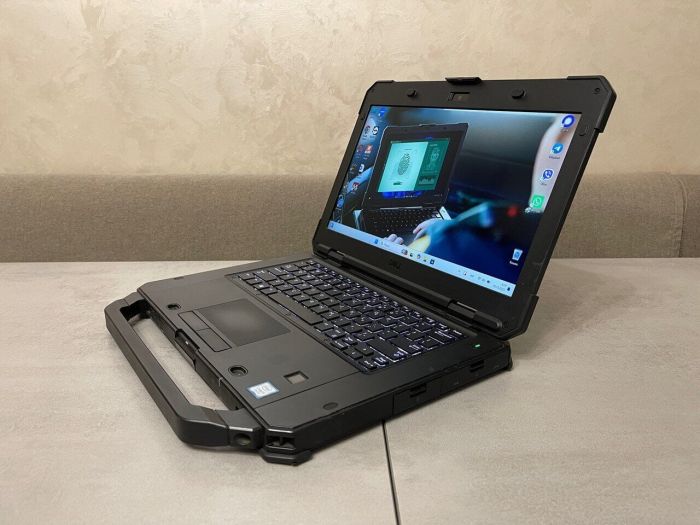 Захищений ноутбук Б-класу Dell Latitude 5420 Rugged / 14" (1920x1080) IPS Touch / Intel Core i5-8350U (4 (8) ядра по 1.7 - 3.6 GHz) / 16 GB DDR4 / 256 GB SSD M.2 / Intel UHD Graphics 620 / WebCam / Стилус / Два АКБ б/в - изображение 7