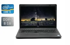 Ноутбук Dell Latitude 3580 / 15.6" (1366x768) TN / Intel Core i5-7200U (2 (4) ядра по 2.5 - 3.1 GHz) / 8 GB DDR4 / 256 GB SSD / Intel HD Graphics 620 / WebCam / Windows 10 б/в