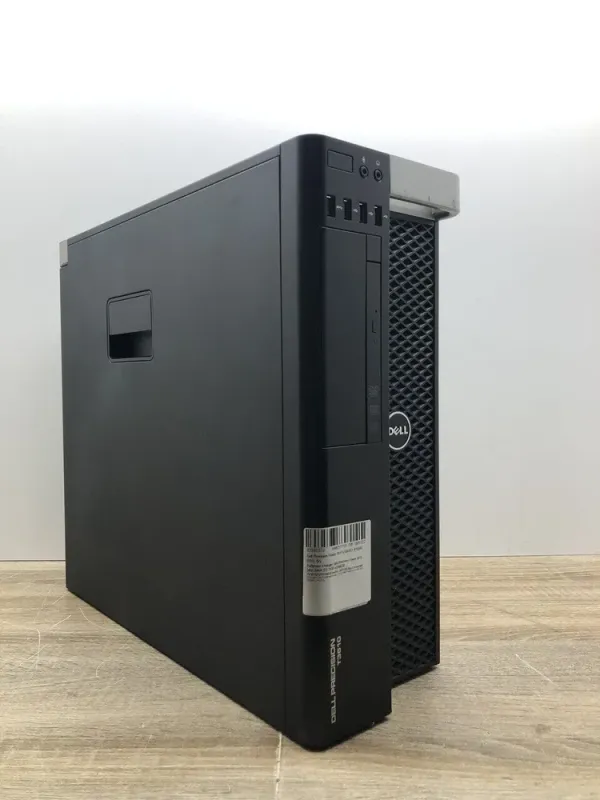 Робоча станція Dell Precision T3610 Tower / Intel Xeon E5-2630 v2 (6 (12) ядер по 2.6 - 3.1 GHz) / 64 GB DDR3 / 240 GB SSD / AMD FirePro W2100, 2 GB GDDR3, 128-bit / DVD-ROM б/в - зображення 3