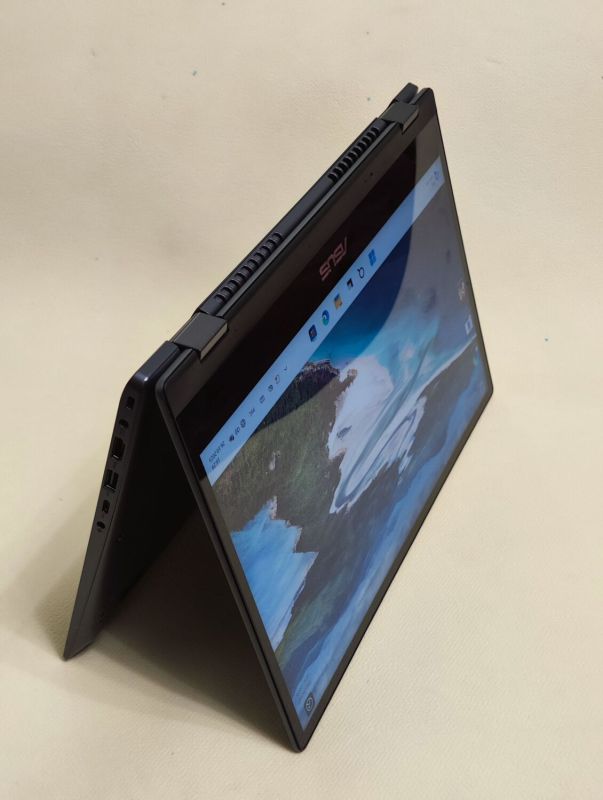 Ноутбук-трансформер Asus Vivobook TP412FA 2-in-1 / 14" (1920x1080) IPS / Intel Core i3-8145U (2 (4) ядер по 2.1 - 3.9 GHz) / 8 GB DDR4 / 256 GB SSD / Intel UHD Graphics / WebCam б/в - зображення 4