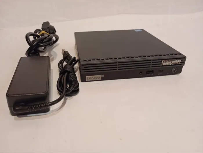 Неттоп Lenovo ThinkCentre M70q USFF / Intel Celeron G5905T (2 ядра по 3.3 GHz) / 4 GB DDR4 / 128 GB SSD + 750 GB HDD / Intel UHD Graphics 610 б/в - зображення 5