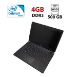 Ноутбук Acer E1-311 / 14" (1366x768) TN / Intel Celeron N2940 (4 ядра по 1.83 - 2.25 GHz) / 4 GB DDR3 / 500 GB HDD / Intel HD Graphics / WebCam б/в