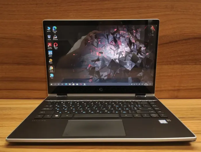 Ноутбук-трансформер HP Pavilion X360m 14m-cd / 14" (1366x768) TN Touch / Intel Core i3-8130U (2 (4) ядра по 2.2 - 3.4 GHz) / 8 GB DDR4 / 240 GB SSD / Intel UHD Graphics 620 / WebCam  б/в - зображення 2