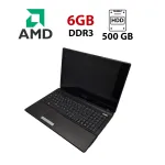 Ноутбук Asus K53 / 15.6" (1366x768) TN / AMD E-450 (2 ядра по 1.65 GHz) / 6 GB DDR3 / 500 GB HDD / AMD Radeon HD 6400M, 1 GB DDR3, 64-bit / WebCam б/в