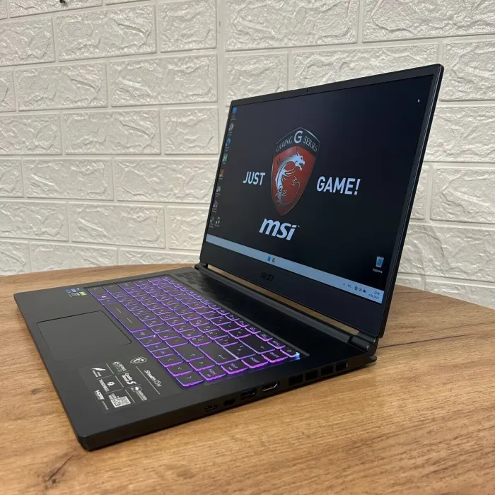 Ігровий ноутбук MSI Stealth 15M A11UEK / 15.6" (1920x1080) IPS / Intel Core i7-11375H (4 (8) ядра по 3.0 - 5.0 GHz) / 16 GB DDR4 / 512 GB SSD NVMe / nVidia GeForce RTX 3060, 6 GB GDDR6, 192-bit / WebCam б/в - зображення 5