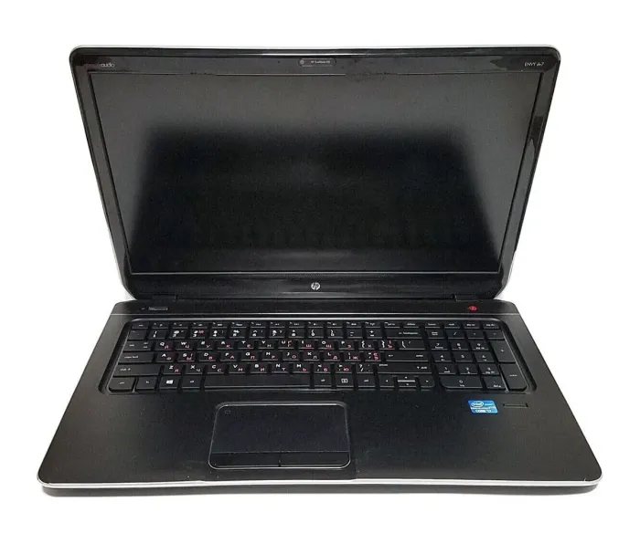 Ноутбук Б клас HP Envy dv7-7243cl / 17,3" (1920х1080) TN / Intel Core i7-3630QM (4 (8) ядра по 2,4 - 3,4 ГГц) / 16 ГБ DDR3 / 480 ГБ SSD / Веб-камера HP TrueVision / DVD-ROM / Сканер відбитків пальців / USB 3.0 / HDMI / Win 10 (без ліцензії) / АКБ не т б/в - изображение 3
