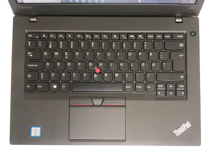Ультрабук Б-клас Lenovo ThinkPad L460 / 14" (1366x768) TN / Intel Core i3-6100U (2 (4) ядра по 2.3 GHz) / 4 GB DDR3 / 128 GB SSD / Intel HD Graphics 520 / WebCam / Win 10 Pro б/в - зображення 8