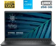 Ноутбук Dell Vostro 15 3510 / 15.6" (1920x1080) IPS / Intel Core i3-1115G4 (2 (4) ядра по 1.7 - 4.1 GHz) / 8 GB DDR4 / 256 GB SSD M.2 / Intel UHD Graphics / WebCam / HDMI б/в