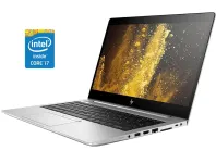 Ноутбук HP EliteBook 840 G4 / 14" (1920x1080) IPS / Intel Core i7-7600U (2 (4) ядра по 2.8 - 3.9 GHz) / 8 GB DDR4 / 256 GB SSD / Intel HD Graphics 620 / WebCam / Win 10 Pro б/в