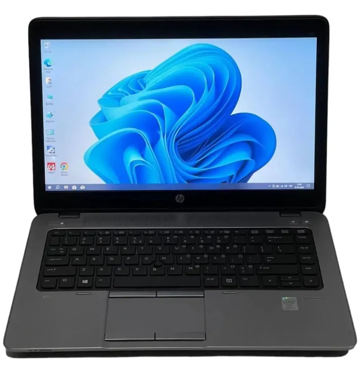 Ноутбук Б-клас HP EliteBook 840 G1 / 14" (1600x900) TN / Intel Core i5-4200U (2 (4) ядра по 1.6 - 2.6 GHz) / 8 GB DDR3 / 500 GB HDD / Intel HD Graphics 4400 / WebCam / Windows 10 Pro б/в - зображення 3