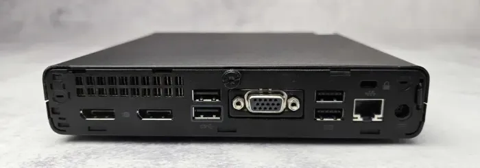 Неттоп HP ProDesk 400 G5 Mini USFF / Intel Core i3-9100T (4 ядра по 3.1 - 3.7 GHz) / 8 GB DDR4 / 128 GB SSD / Intel UHD Graphics 630 / Win 10 Pro б/в - зображення 3