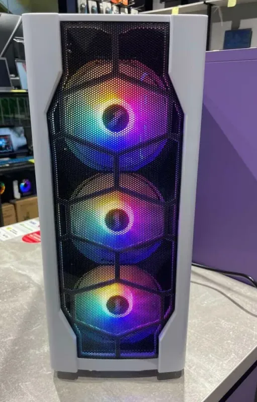 Ігровий ПК 1stPlayer D4 Tower / AMD Ryzen 5 5500 (6 (12) ядер по 3.6 - 4.2 GHz) / 16 GB DDR4 / 512 GB SSD / nVidia GeForce GTX 1660 Ti, 6 GB GDDR6, 192-bit б/в - зображення 2