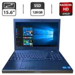 Мобільна робоча станція Б-клас Dell Precision M4700 / 15.6" (1366x768) TN / Intel Core i7-2820QM (4 (8) ядра по 2.3 - 3.4 GHz) / 24 GB DDR3 / 128 GB SSD / AMD Radeon HD 6700M, 1 GB GDDR5, 64-bit / WebCam б/в