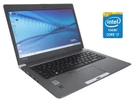 Ультрабук Б-клас Toshiba Portege Z30-A / 13.3" (1366x768) TN / Intel Core i7-4600U (2 (4) ядра по 2.1 - 3.3 GHz) / 8 GB DDR4 / 256 GB SSD / Intel HD Graphics 4400 / WebCam / Win 10 Pro б/в