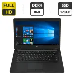 Ультрабук Dell Latitude 5480 / 14" (1920x1080) IPS / Intel Core i5-7300U (2 (4) ядра по 2.6 - 3.5 GHz) / 8 GB DDR4 / 128 GB SSD / Intel HD Graphic 620 / WebCam / Windows 10 Pro б/в